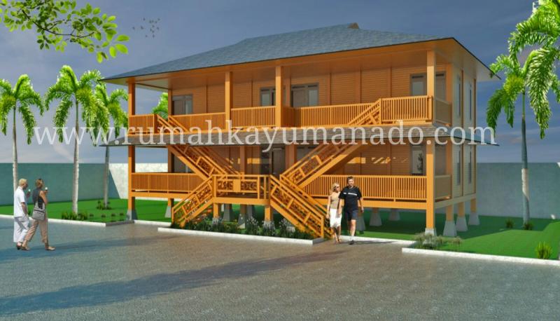 rumah kayu