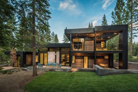 Inspirasi Desain Rumah Kayu Modern Moderen